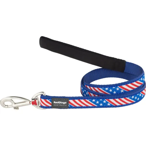 Trela para Cães Red Dingo US Flag Azul 1,2 m 1.2 x 120 cm
