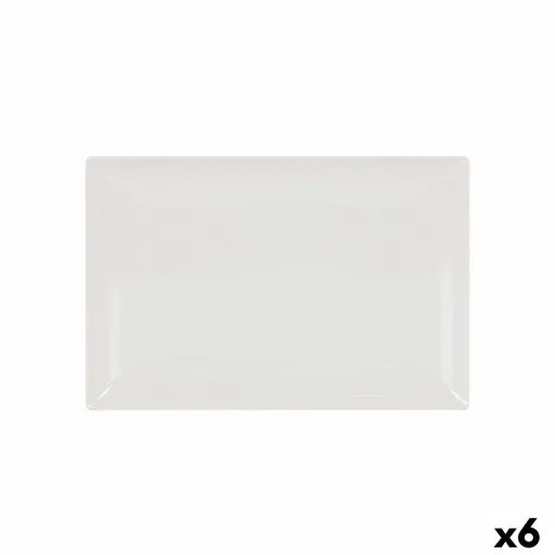 Recipiente de Cozinha La Mediterránea Elite Retangular 30 x 20 x 2,5 cm (6 Unidades)