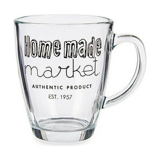 Caneca Vivalto Transparente 320 ml (6 Unidades)