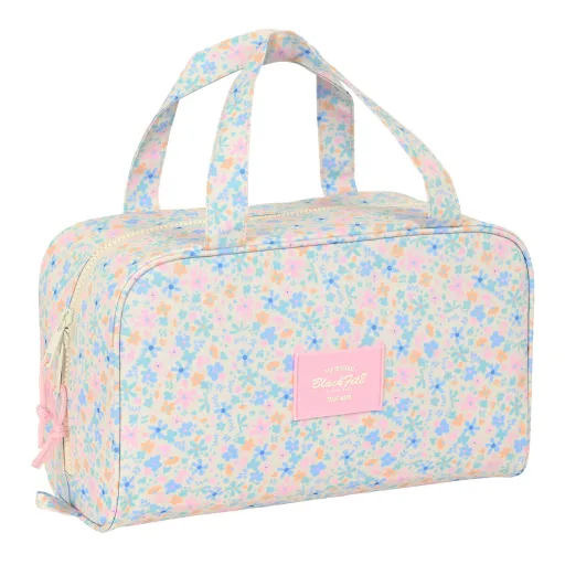 Nécessaire de Viagem BlackFit8 Blossom Multicolor 31 x 14 x 19 cm