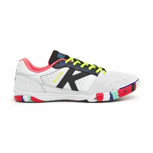 Chuteiras de Futebol de Salão para Adultos Kelme Elite Branco Preto