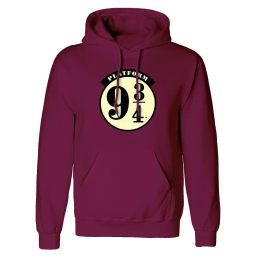 Polar com Capuz Unissexo Harry Potter Platform 9 And 3 Quarters Castanho-Avermelhado