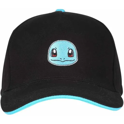 Boné Unissexo Pokémon Squirtle Badge Preto Tamanho Único 58 cm