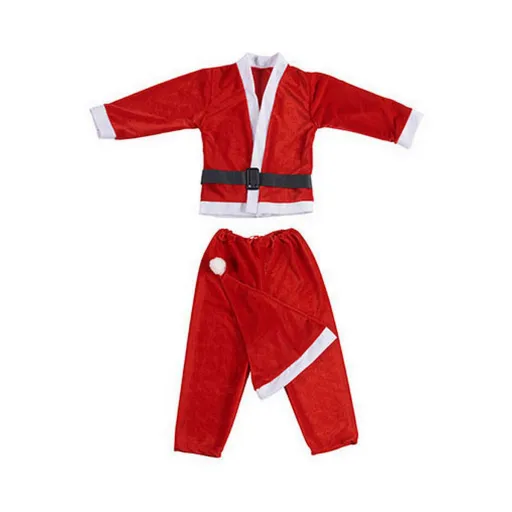 Fantasia para Bebés Krist+ Branco Vermelho Pai Natal 0-2 Anos