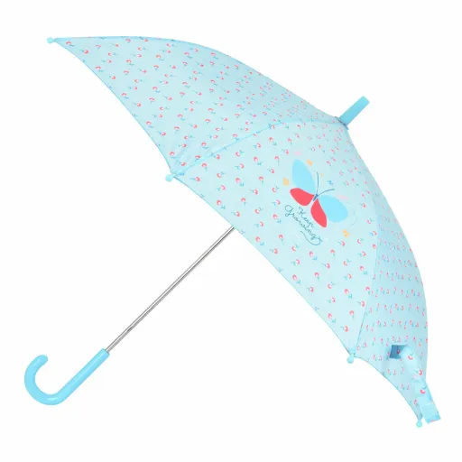 Guarda-Chuva BlackFit8 Mariposa Azul Ø 86 cm