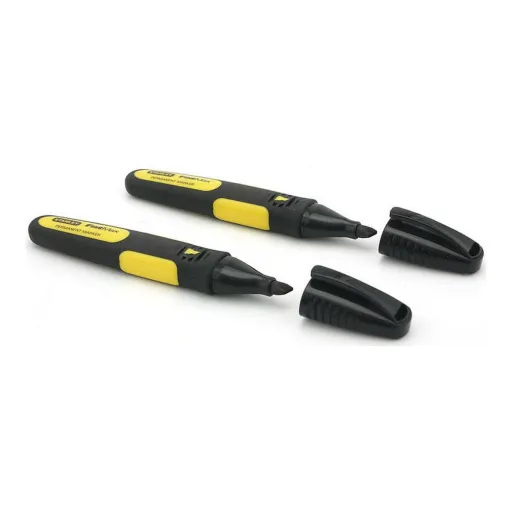 Rotulador Permanente Stanley Preto (2 Peças)