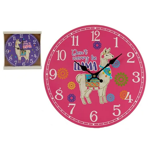 Relógio de Parede Gift Decor Chama