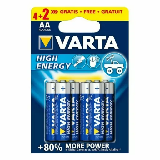 Pilhas Alcalinas Varta 4906121436 1,5 V 1.55 V AA (6 Peças)
