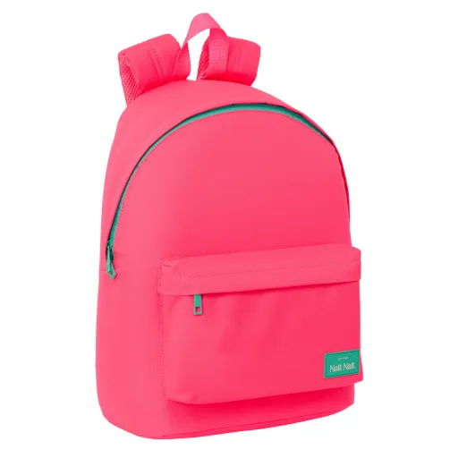 Mochila para Notebook Nait Nait Fluor Cor de Rosa 31 x 41 x 16 cm