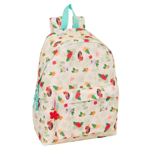 Mochila para Notebook Vaiana Azul Bege 31 x 43 x 13 cm