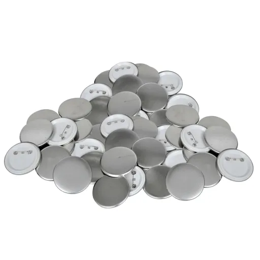 Conjunto de 500 Pins/Crachás com Alfinete 44 mm