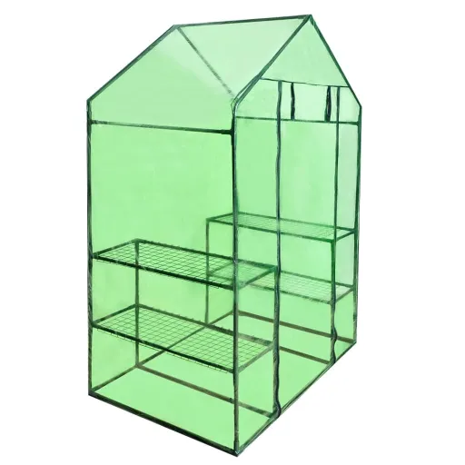 Estufa com Acesso Greenhouse com 4 Prateleiras