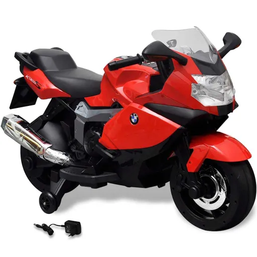 Motocicleta Eléctrica BMW 283 para Crianças- Vermelho 6V