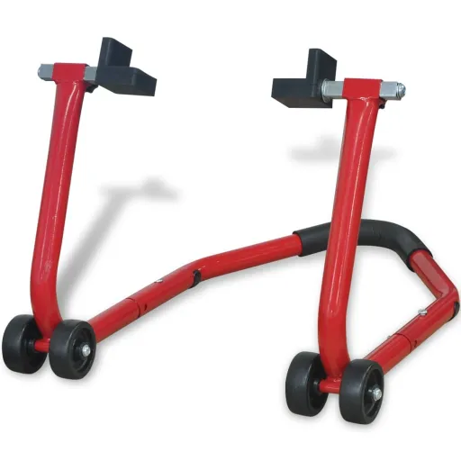 Cavalete Traseira Moto, Vermelho