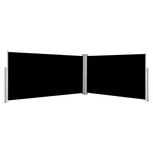 Toldo Lateral Retrátil 160x600 cm Preto