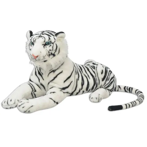 Tigre de Peluche, Branco, XXL