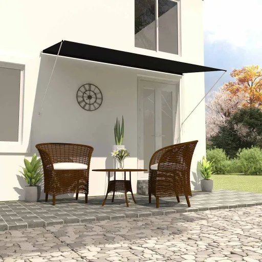 Toldo Retrátil 300x150 cm Antracite