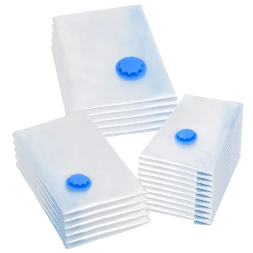 Sacos para Arrumação de Roupas a Vácuo 3 Tamanhos   (20 pcs)