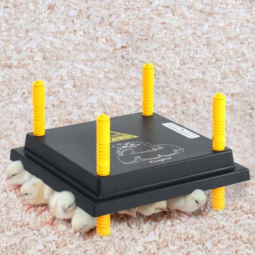 Placa de Aquecimento para Pintos e Patinhos 25x25 cm