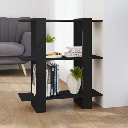 Estante/Divisória 80x30x87 cm Preto