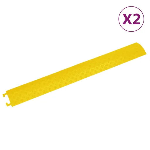 Rampas Protetora de Cabos   98,5 cm Amarelo (2 pcs)