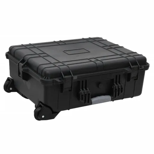 Mala de Viagem com Rodas 63x50x23 cm PP Preto