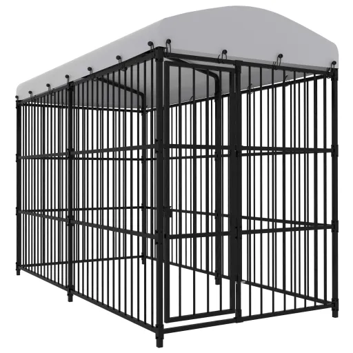 Canil de Exterior com Telhado 300x150x210 cm