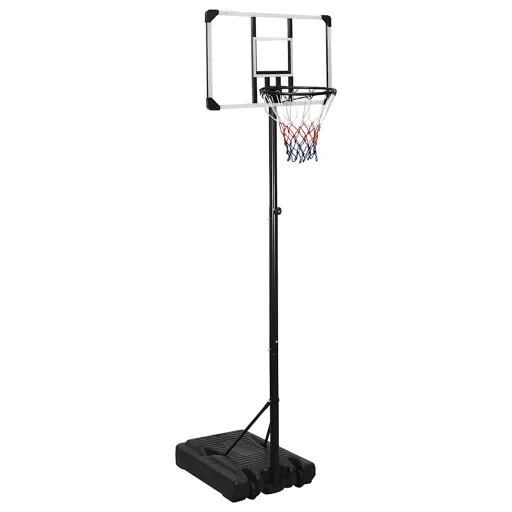 Tabela de Basquetebol 235-305 cm Policarbonato Transparente
