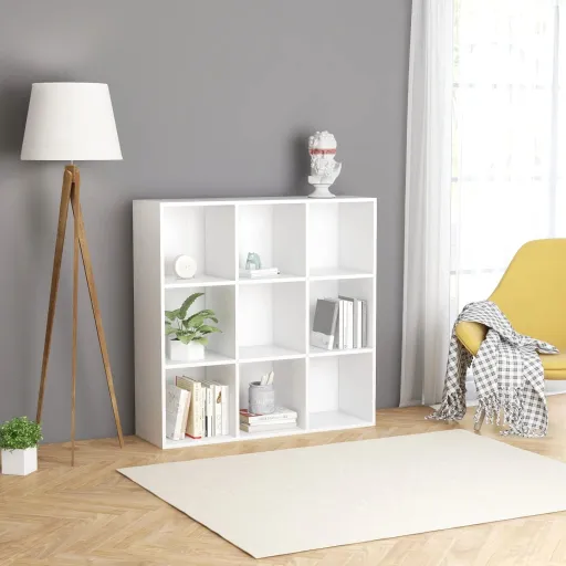 Estante 98x29x97,5 cm Derivados Madeira Branco