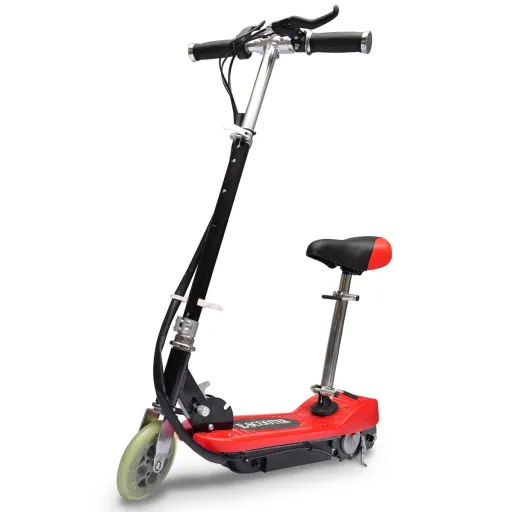 Trotinete/Scooter Elétrica com Assento 120 W Vermelho