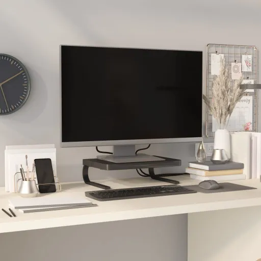 Suporte para Monitor 37x28x11,5 cm Preto