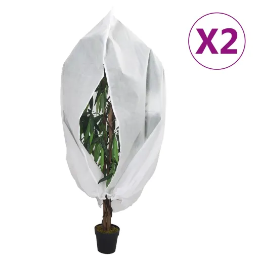 Coberturas para Plantas com Fecho   70 g/m² 1x1,55 m (2 pcs)