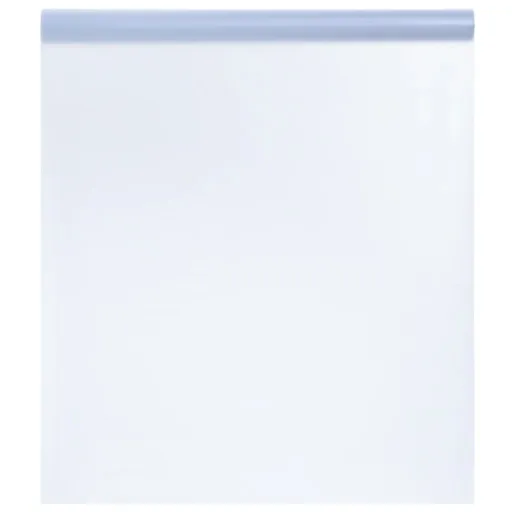 Película Janela Estática 90x2000cm PVC Cinza Fosco