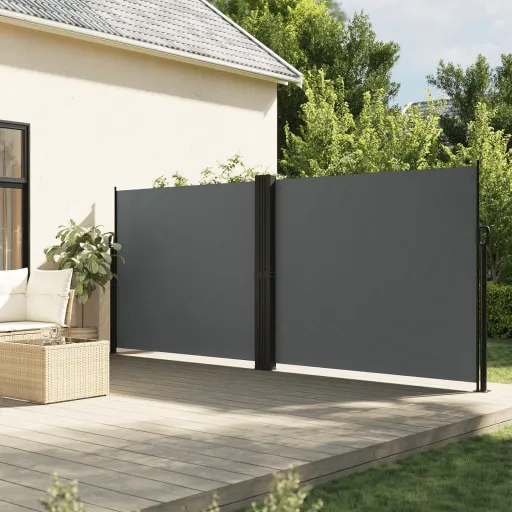 Toldo Lateral Retrátil 180x1200 cm Antracite