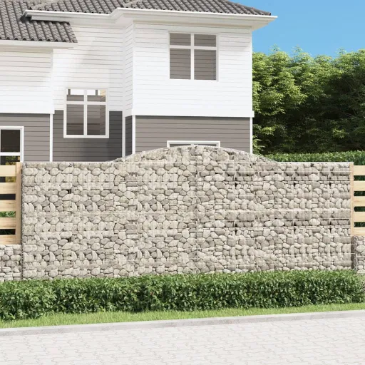 Cestos Gabião Arqueados   400x30x160/180cm Ferro Galvanizado (5 pcs)