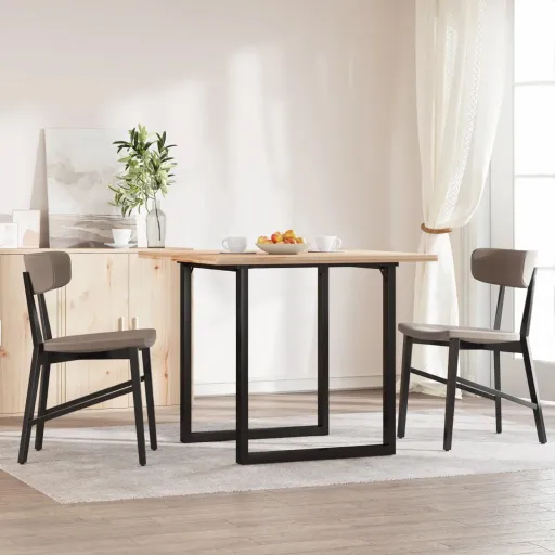 Pernas para Mesa de Jantar Estrutura em O Aço