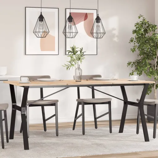 Pernas para Mesa de Jantar Estrutura em Y Aço