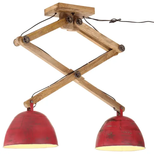 Candeeiro de Teto 25 W 29x18x85 cm E27 Vermelho Desgastado