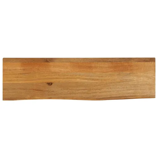 Tampo de Mesa c/ Borda Viva 120x30x2,5 cm Mangueira Maciça