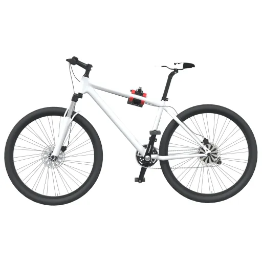 Suporte p/ Reparar Bicicletas de Parede Aço Vermelho/Azul