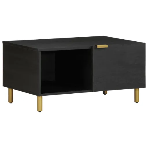 Mesa de Centro 80x50x40 cm Derivados de Madeira Preto