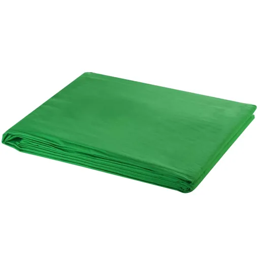 Fundo Fotográfico s/ Suporte Algodão Verde 300x300cm Chroma Key