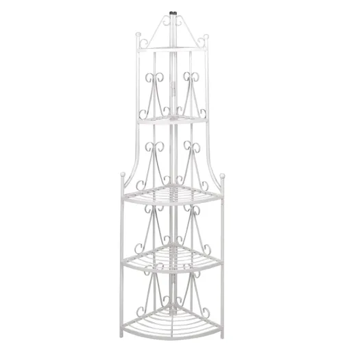 Suporte de Canto para Planta / Branco