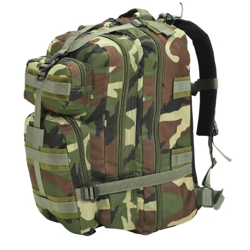 Mochila Estilo Exército 50 L Camuflagem
