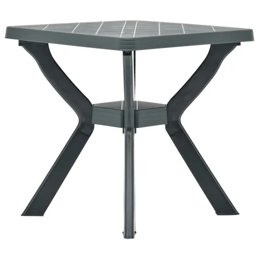 Mesa de Bistrô 70x70x72 cm Plástico Verde