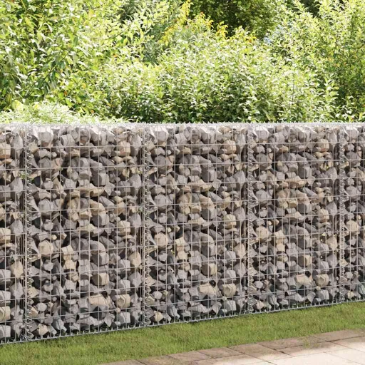 Muro Gabião com Tampas Aço Galvanizado 150x60x100 cm