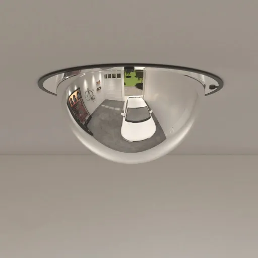 Espelho de Trânsito Full Domed Ø30 cm Acrílico