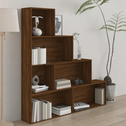 Estante 155x24x160 cm Cor Carvalho Castanho
