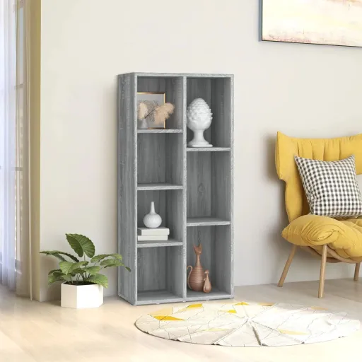 Estante 50x25x106 cm Cinzento Sonoma
