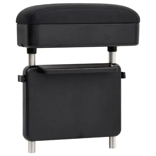 Apoio de Braço para Carro Universal 23x8x (30-38) cm ABS Preto